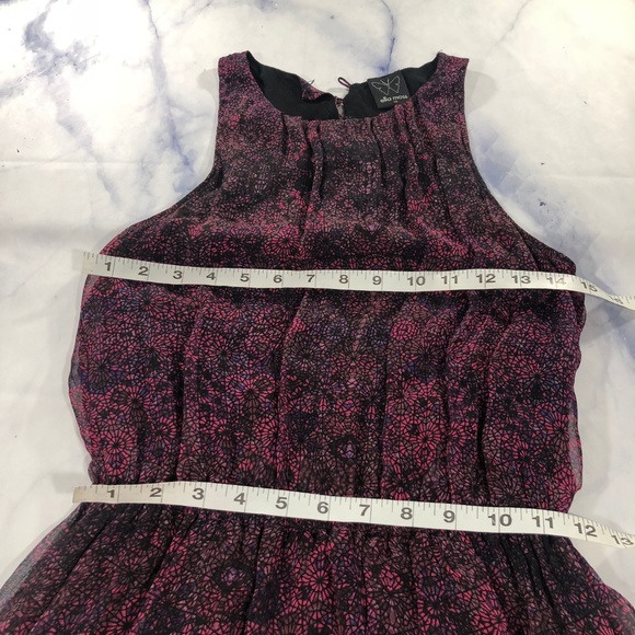 Ella Moss Purple Silk Enchantress Sleeveless Dress - Picture 8 of 8